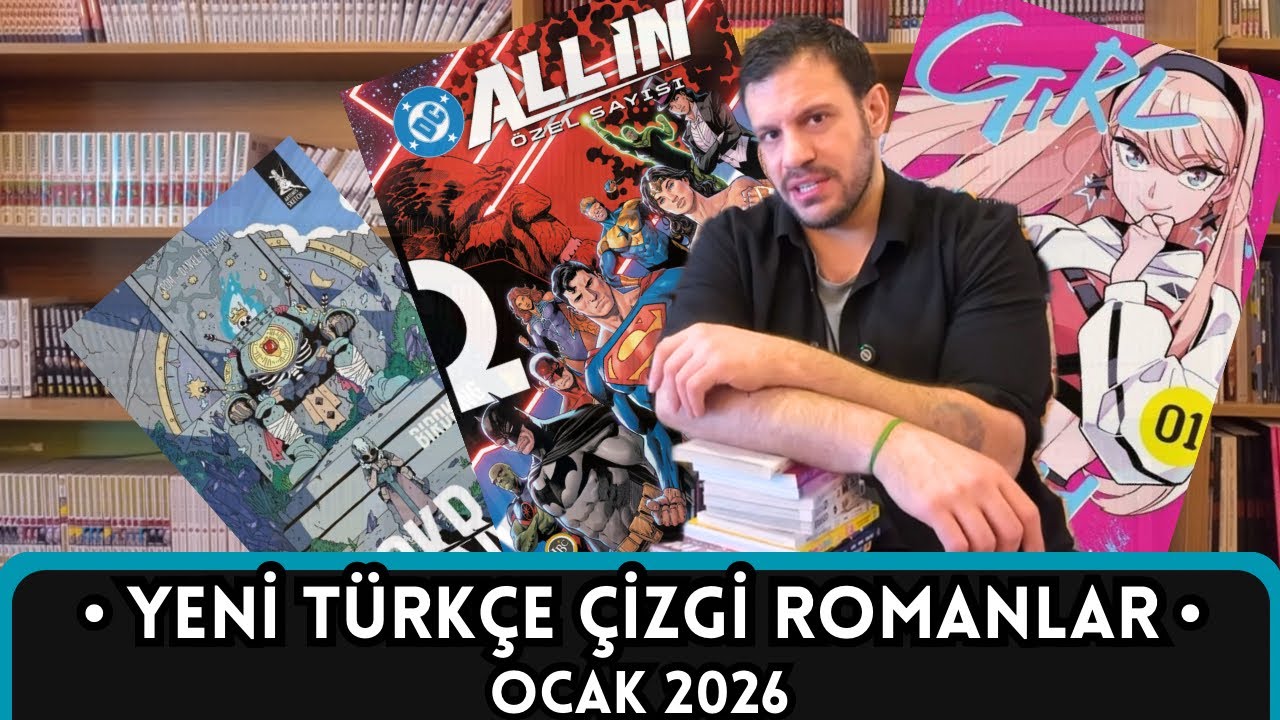 Yeni Çıkan Türkçe Çizgi Romanlar | Ocak 2026