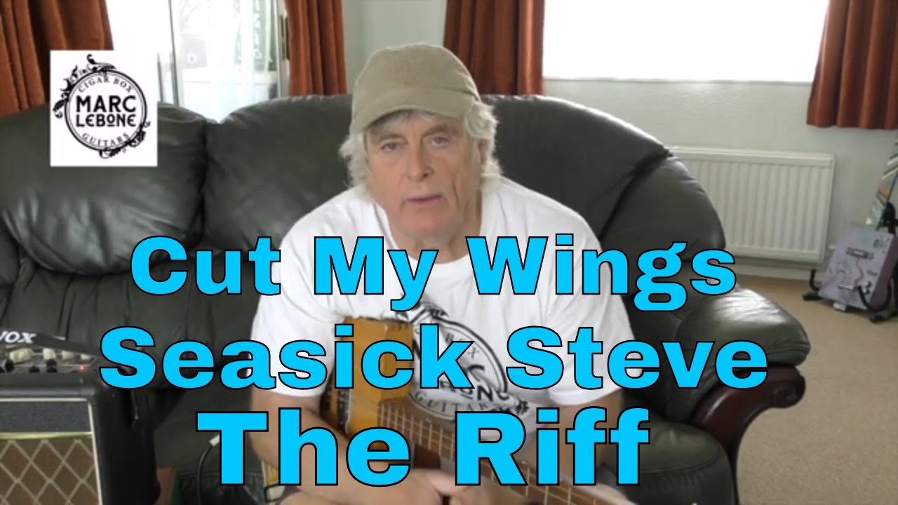 Cigar Box Guitar, Cut my wing, Seasick Steve riff