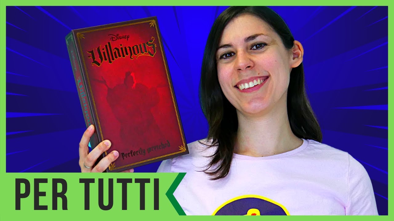 Disney Villainous PERFECTLY WRETCHED - Gioca con Crudelia De Mon, Gambadilegno, Madre Gothel