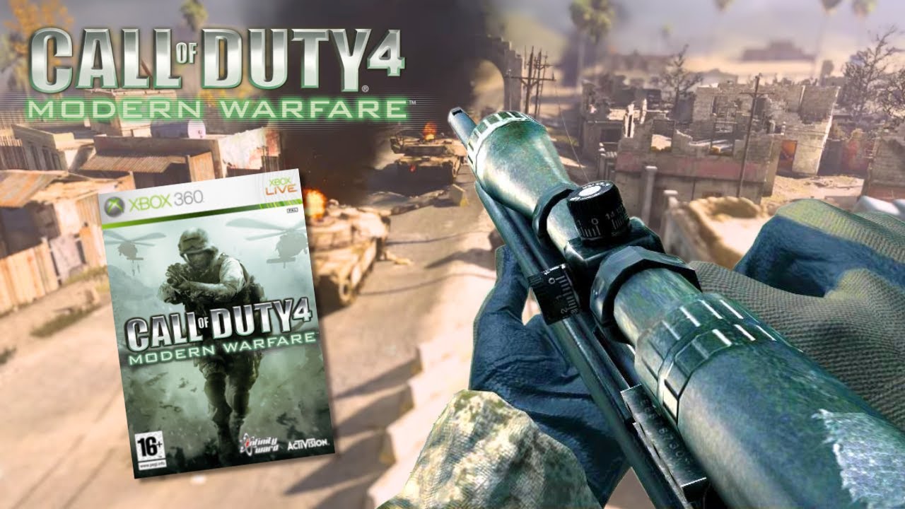 14 MINUTES OF CALL OF DUTY 4 MULTIPLAYER GAMEPLAY