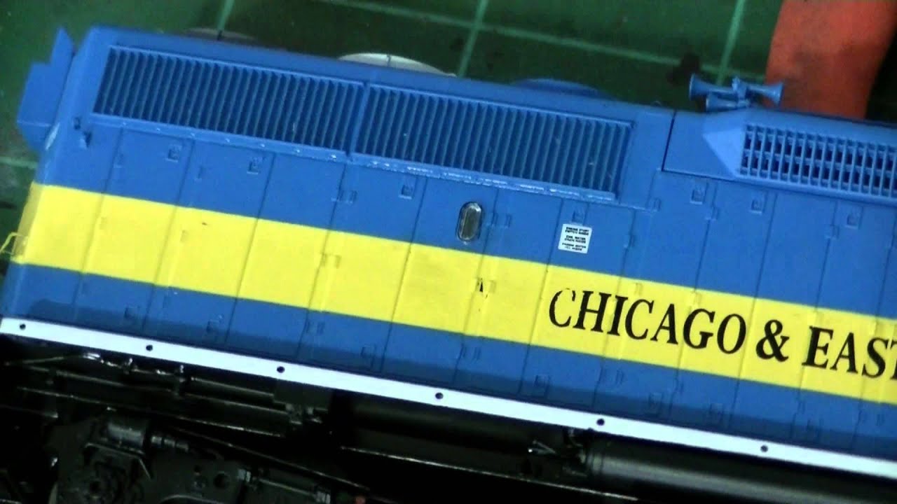 КАК: Снять надписи с дизелей Athearn