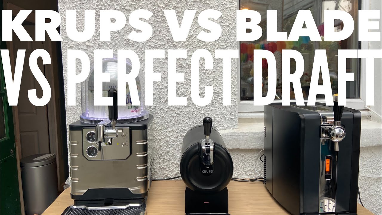 Krups The Sub Compact Vs Blade Beer Vs Philips Perfect Draft , Which Beer Machine Is Right For You??