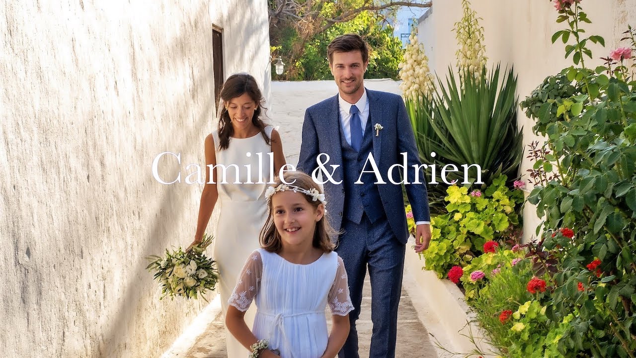 Camille & Adrien - Film de mariage - Paros, Grèce