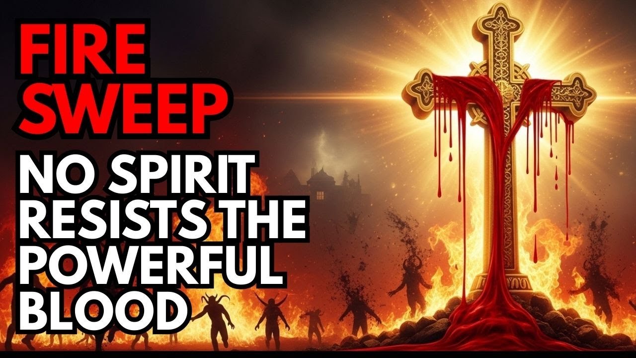 🩸 Tonight the Blood of Jesus SWEEPS away every evil spirit hidden in your home