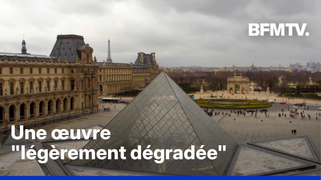 Musée du Louvre: une toile endommagée après une nouvelle inondation