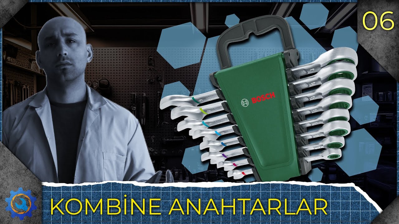 Kombine Anahtar | Motosiklet Bakım Onarım Aletleri | 006