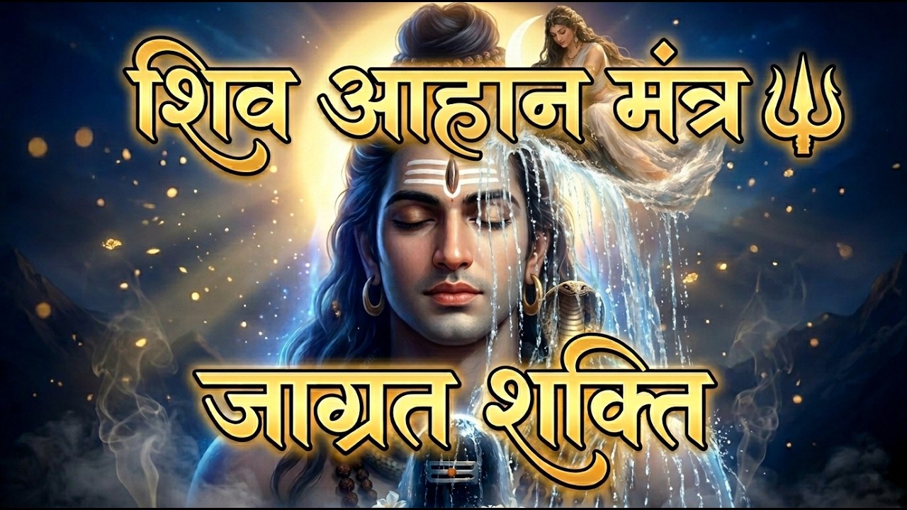 Shiv Aahvaan Mantra with Lyrics | शिव आह्वान मंत्र | Meditation Mantra