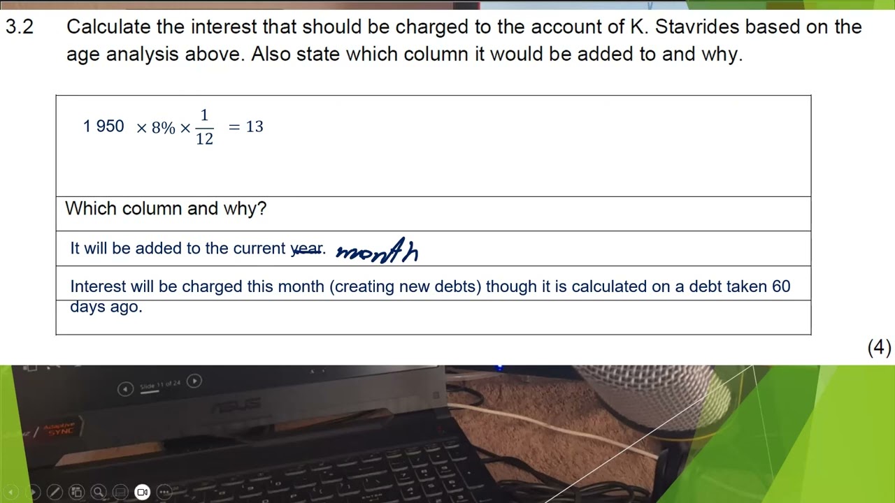 Accounting: 2024 Preliminary Examinations - Reconciliations Question 3