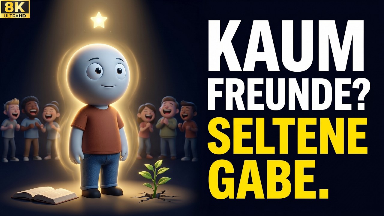 Wenn du kaum Freunde hast, besitzt du vielleicht diese seltene Gabe