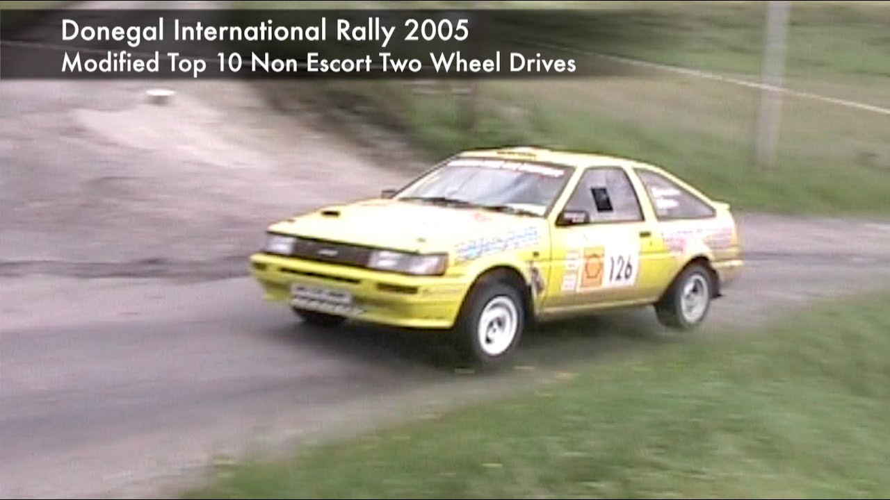 Donegal International Rally 2005 Top 10 Modified Non Escort 2WD