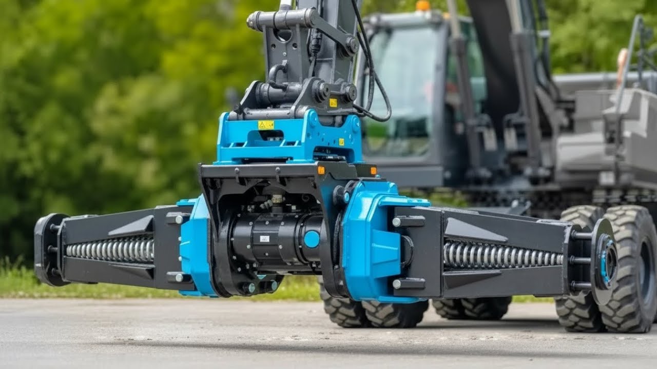 Advanced Excavator Attachments Changing Construction