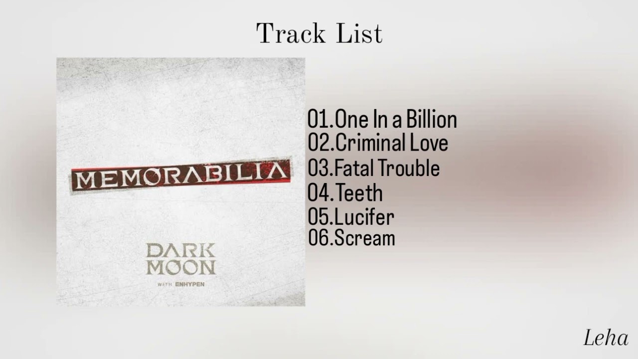 [ Full Album ] ENHYPEN ( 엔하이픈 ) MEMORABILIA | Full Album Playlist ✨
