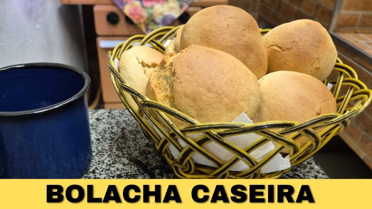 BOLACHA CASEIRA DE FARINHA DE TRIGO | MACIA E FOFINHA