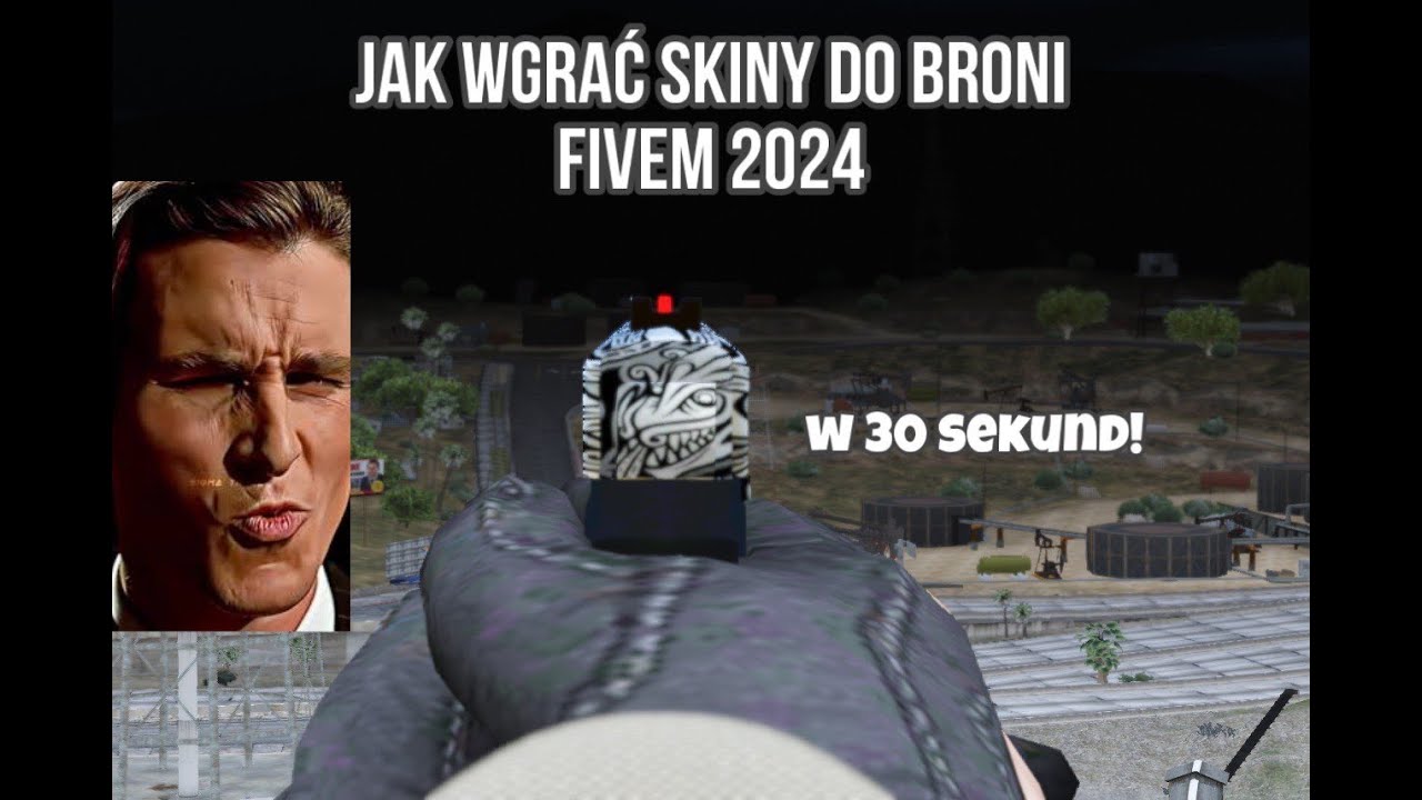 JAK WGRAĆ SKINY DO BRONI FIVEM | 2024 | BEZ OPENIV |