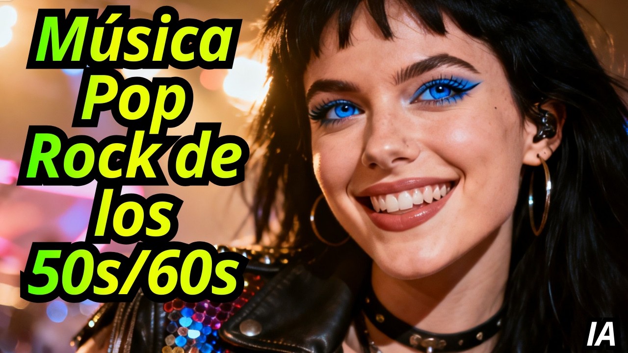 🎧 Música Rock & Pop Vintage de los 50/60 IA | 👑 La Reina del Sonido Retro