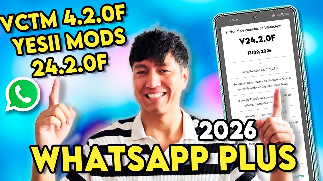 WHATSAPP PLUS ULTIMA VERSI&Oacute;N FEBRERO 2026 🔥DESCARGAR WHATSAPP PLUS