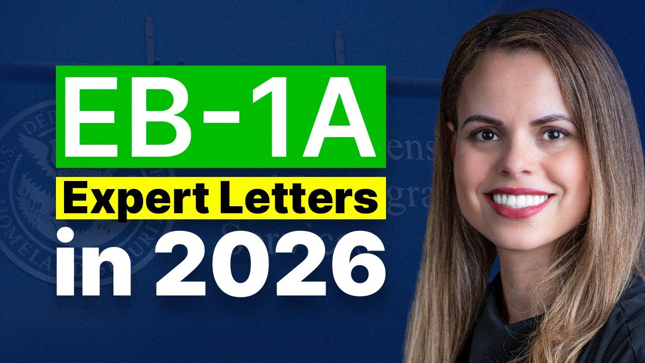 The Secret to Winning EB-1A Visa Expert Letters in 2026