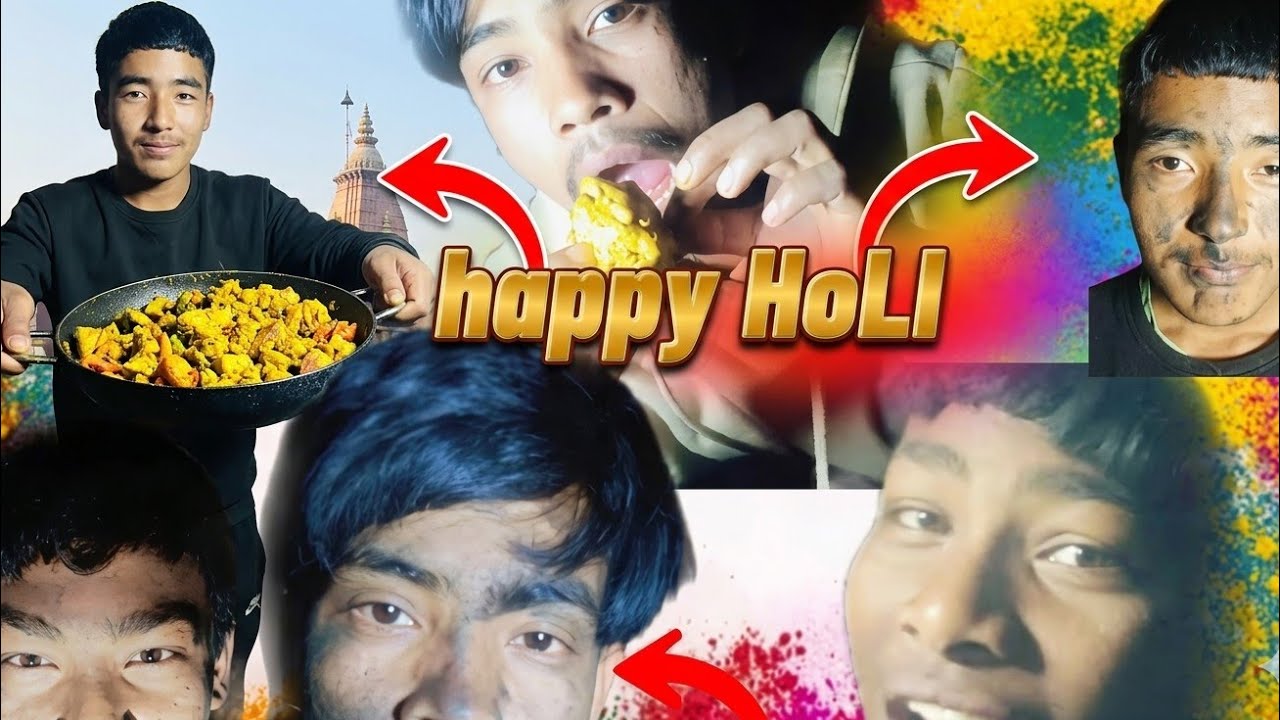 Happy holidays होली मा रमाइलो गरियो 😀🥀