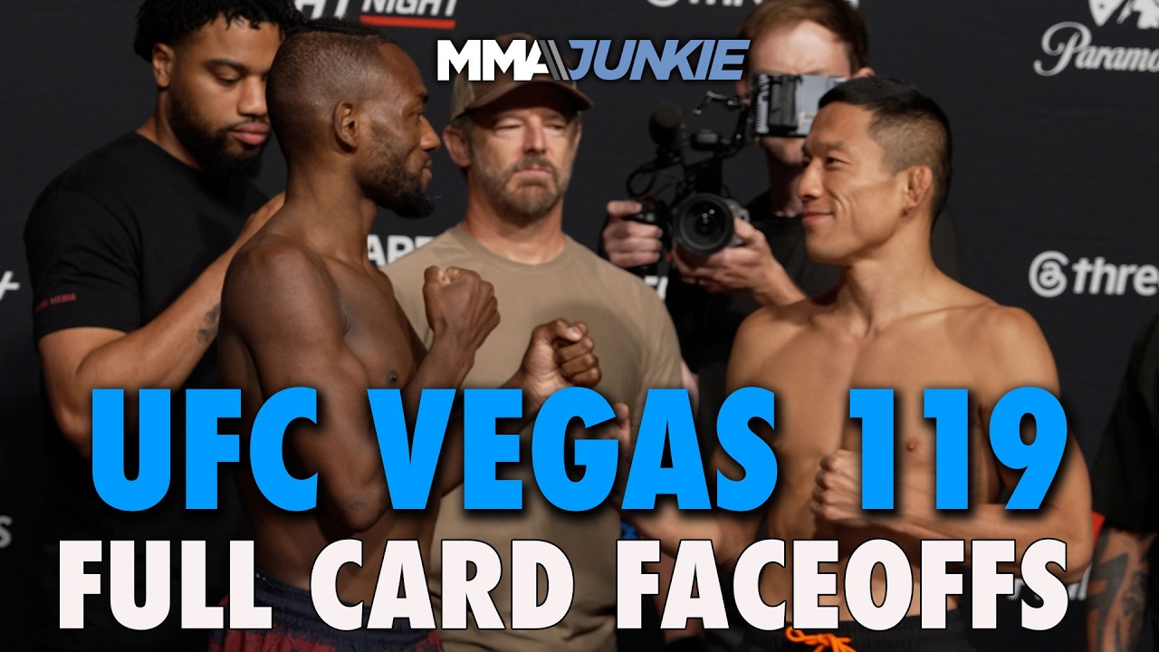 UFC Vegas 119 full card final faceoffs: Manel Kape vs. Kyoji Horiguchi 2