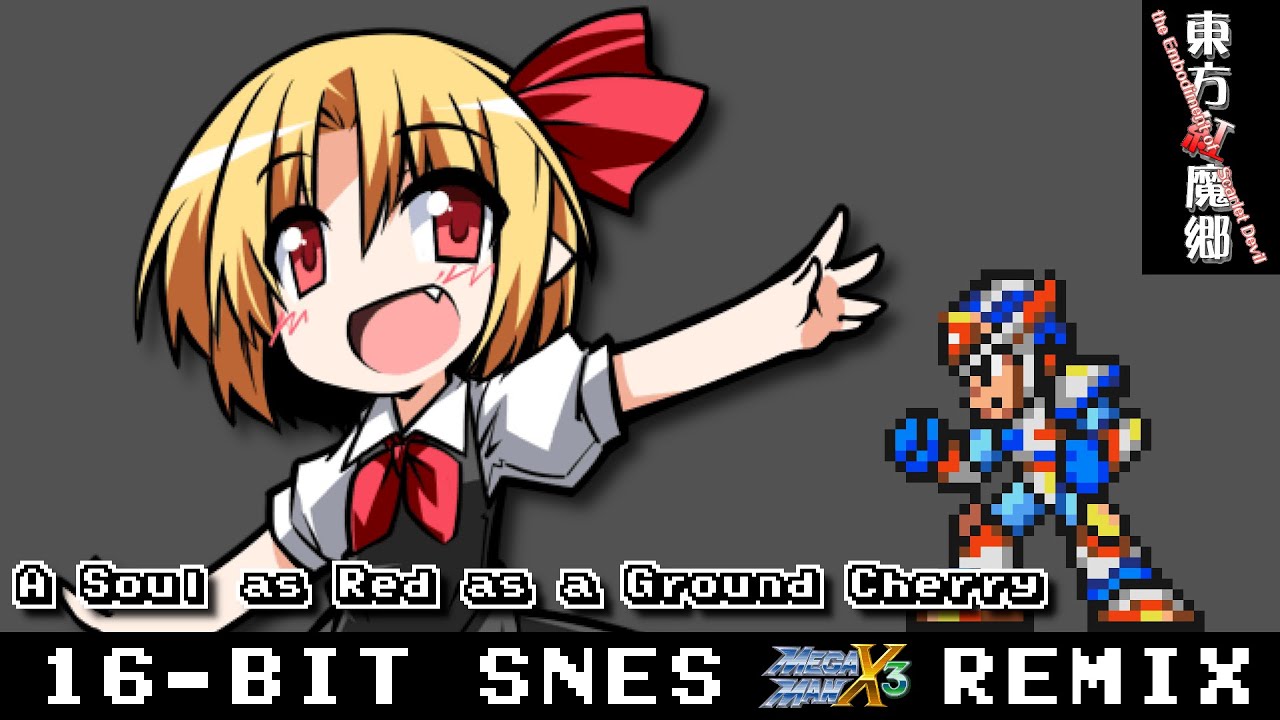 [16-Bit;SNES]A Soul as Red as a Ground Cherry - Touhou 6【MMX3 Style, AMK】