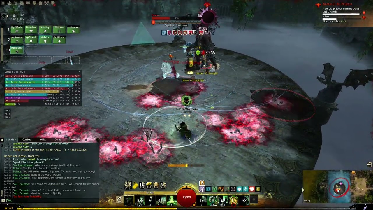 Condi Scourge Deimos Hand Kite PoV