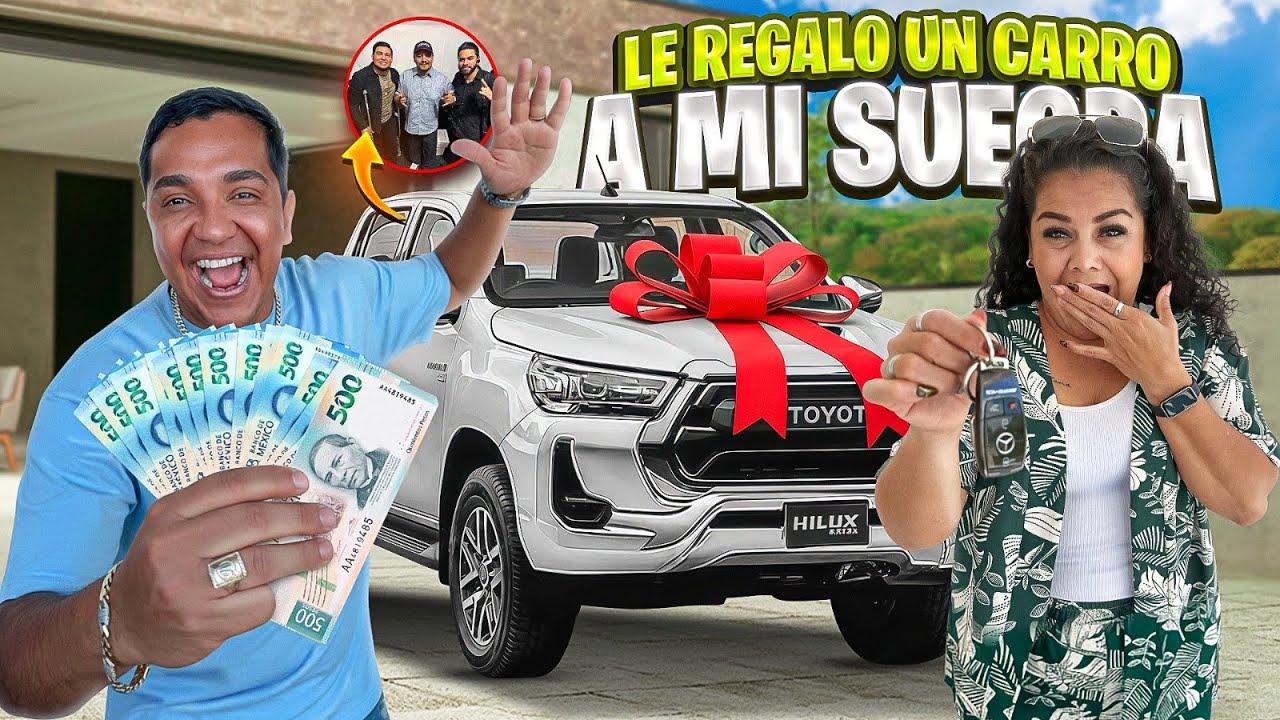 Sorpresa a mi SUEGRA, le regalo un Auto | Maza Clan