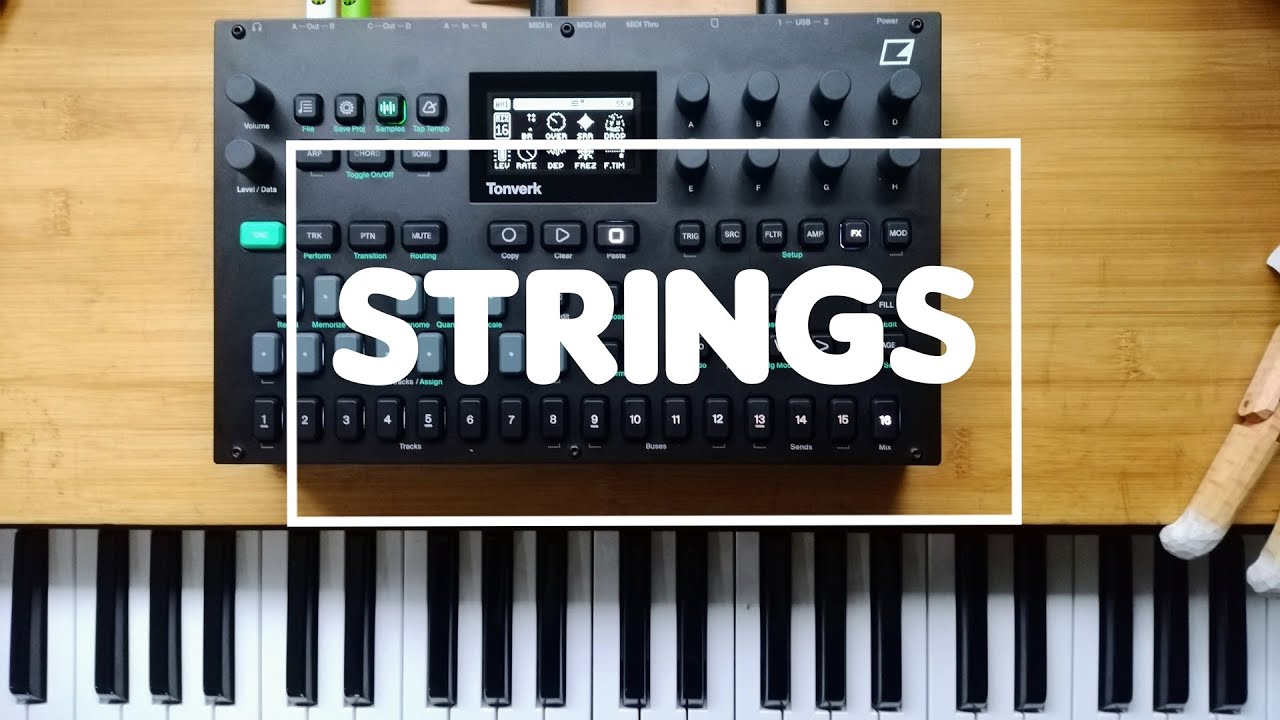 Elektron Tonverk orchestral, strings JAM dawless 01/25/11 12:30