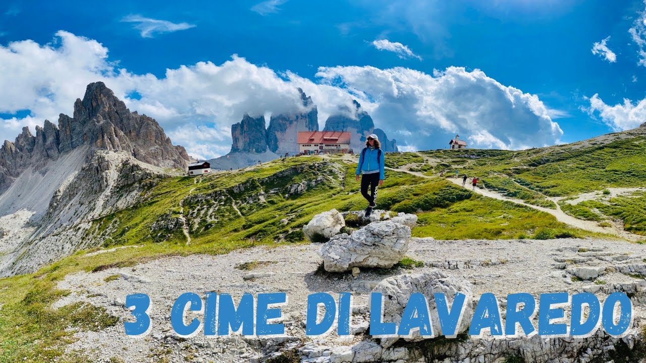 Tre cime di Lavaredo | Dal rifugio Auronzo al rifugio Locatelli | 4K