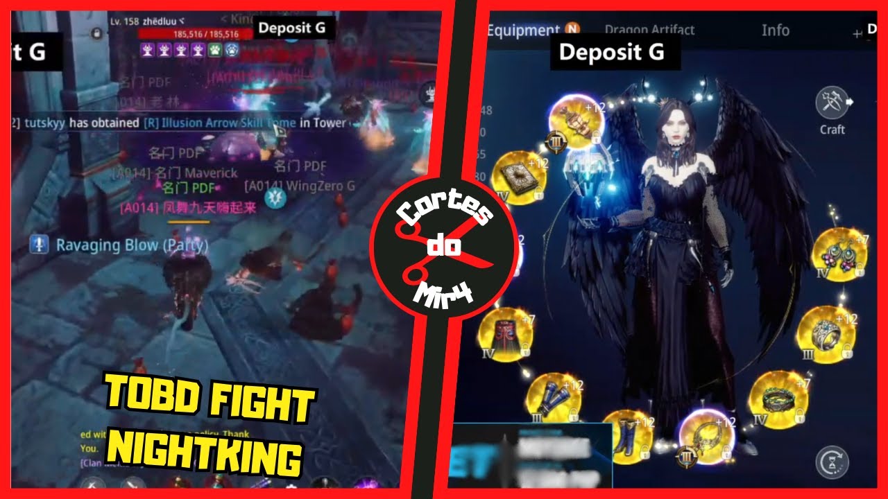 BRIGA DA TOBD NA ÁSIA ENTRE AMY TEAM x HOF TEAM | MIR4