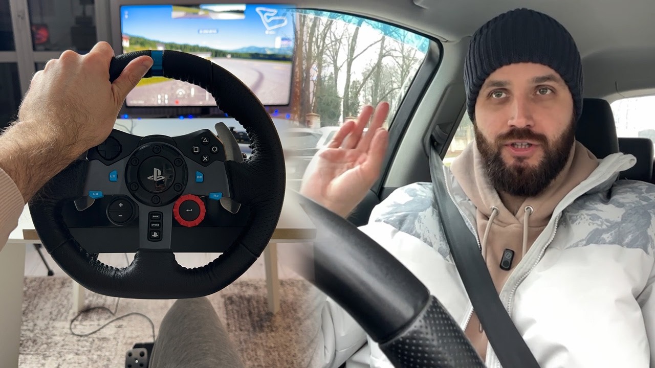 Купил руль Logitech G29 для своей PlayStation 5 &mdash; Теперь я симрейсер. Вместо дейлика №59