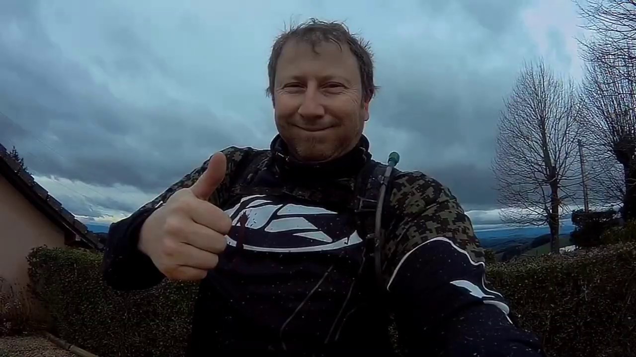 Rando enduro au gps (wikiloc) dans les monts du lyonnais