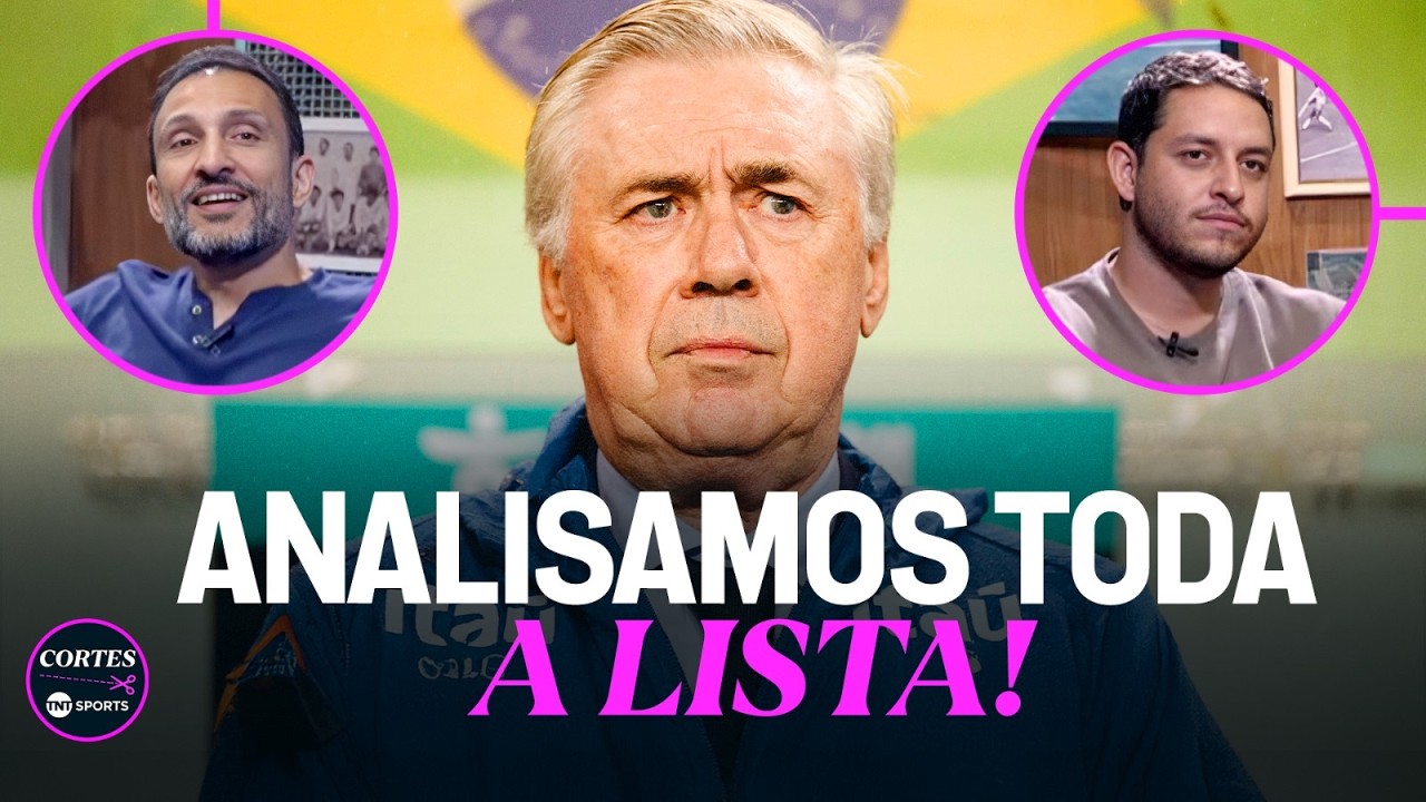 FALTOU ALGUÉM NA SELEÇÃO? DEBATEMOS A ÚLTIMA LISTA DE ANCELOTTI ANTES DA COPA DO MUNDO