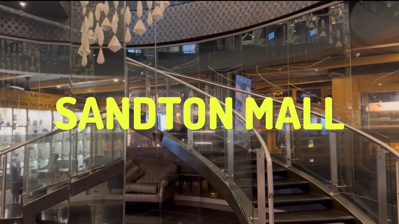 Sandton Mall, Johannesburg, South Africa.   #mall
