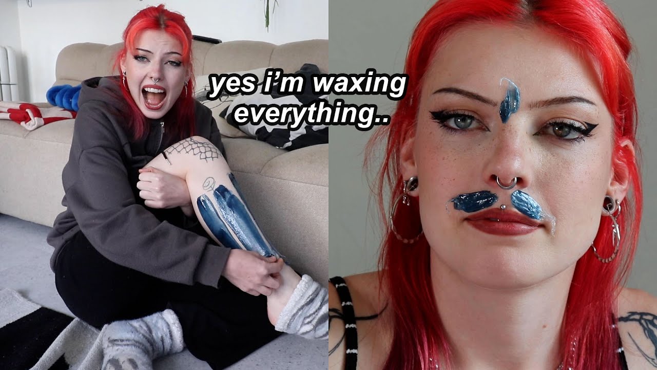 waxing my ENTIRE body with an amazon waxing kit