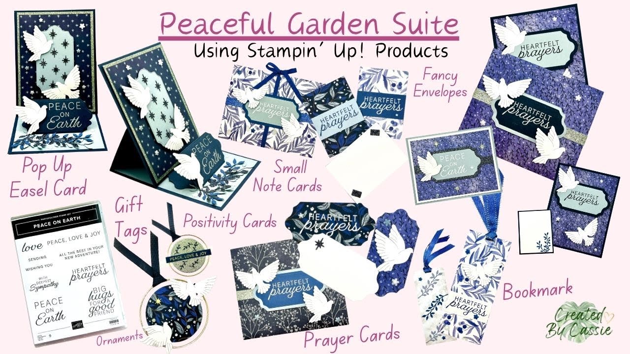 Peaceful Garden Suite | Peace on Earth Bundle | Simple & Elegant | Stampin’ Up! [Episode 61]