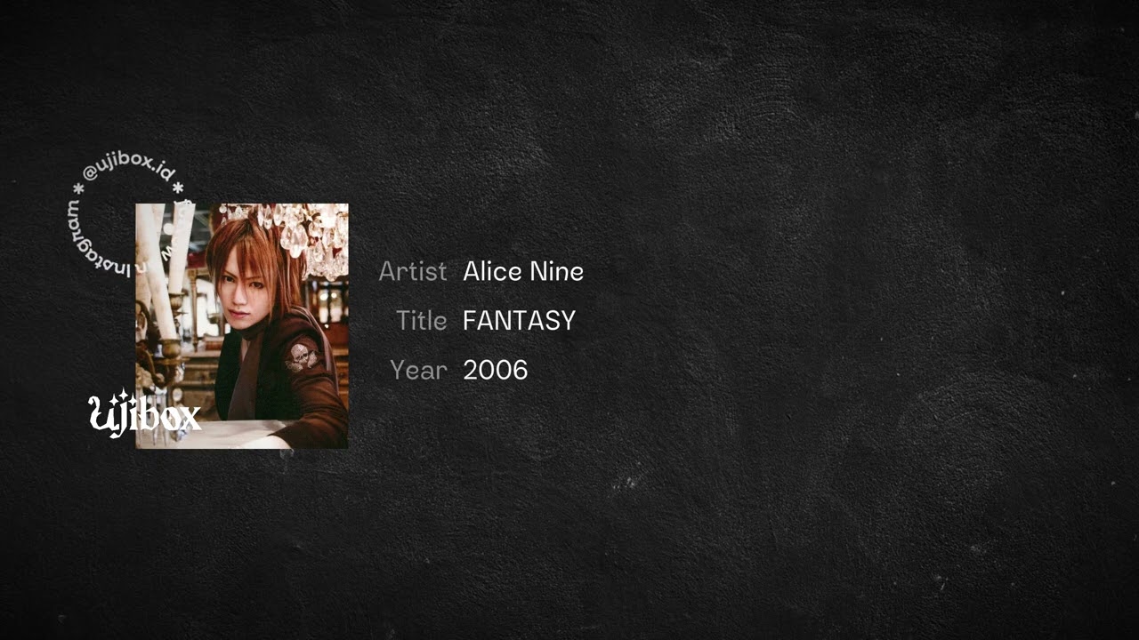 [VOCAL TRACK] Alice Nine - Fantasy - Clean MR Removed