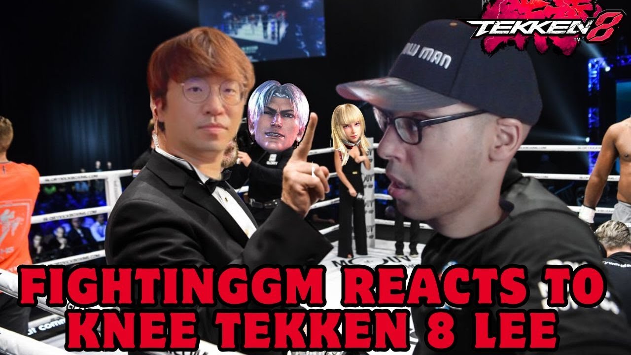 FightingGM Reacts To Knee Reaching Max Rank With Lee In Tekken 8!