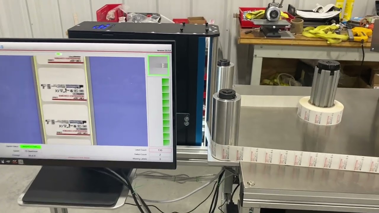 WT-35 Full Label Inspection Set-Up