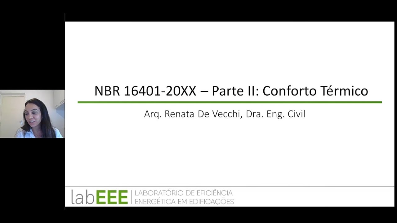 Nova revisão da NBR 16 401:2 - Conforto térmico