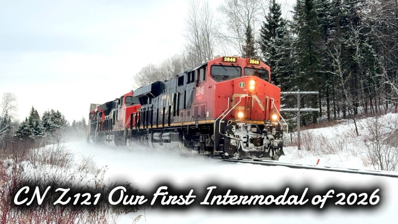 CN Z121, Our First Intermodal of 2026 