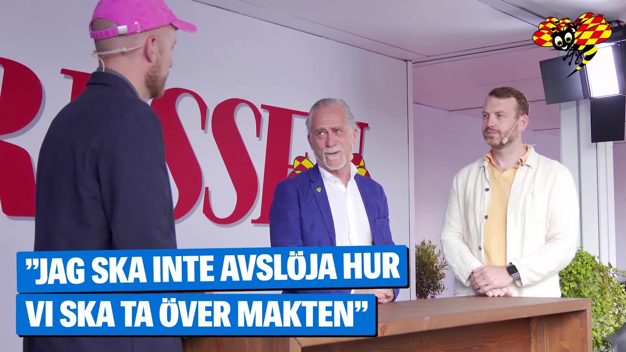 Almedalen 2025: Daniel Helld&eacute;n (MP) och Jakop Dalunde (MP)