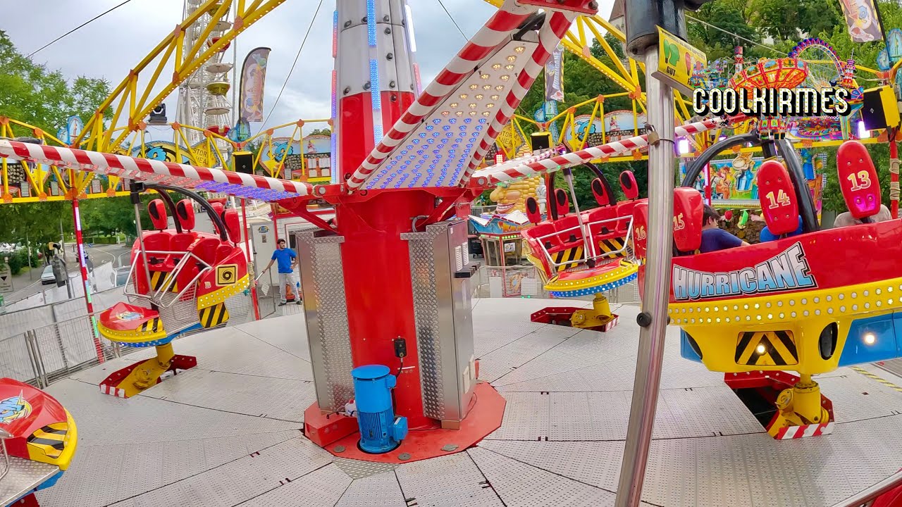 Hurricane Heine | Onride Video [ Backnanger Straßenfest 2024  ] - Clip by CoolKirmes