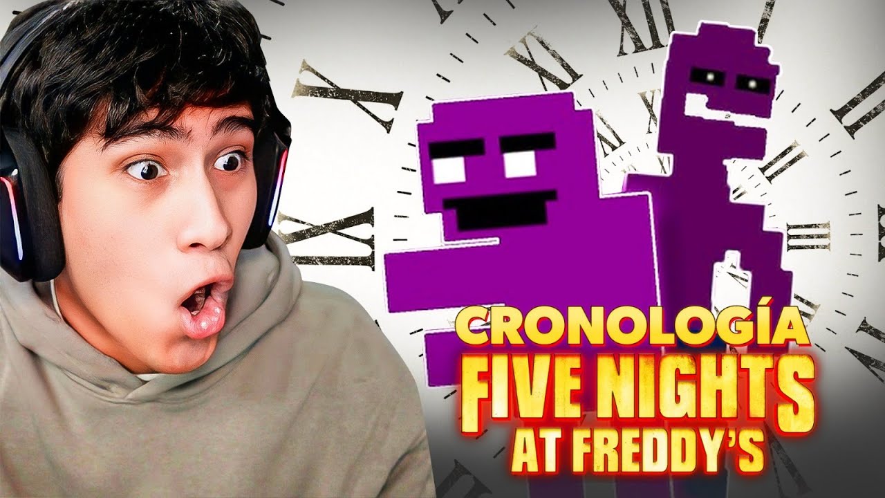 REACCION A LA HISTORIA COMPLETA de FIVE NIGHTS AT FREDDYS (es cine 🚬)