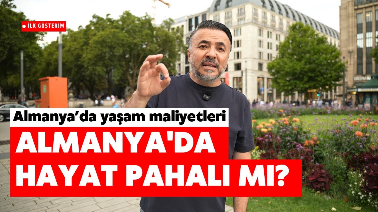 ALMANYA'DA HAYAT PAHALI MI? ALMANYA'DA YAŞAM MALİYETİ @benyuxel