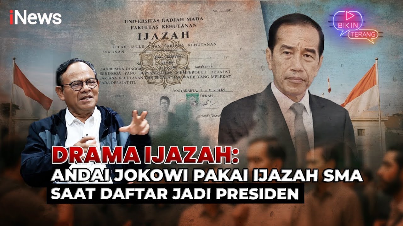 Drama Ijazah Jokowi, Komaruddin Hidayat: Ada Agenda 