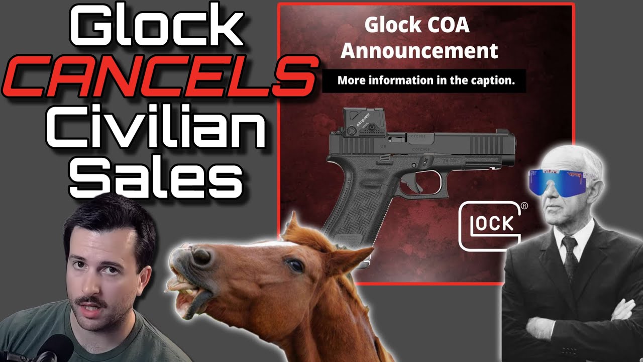 Glock anuluje sprzedaż cywilnych egzemplarzy COA, wycofując zwroty pieniędzy