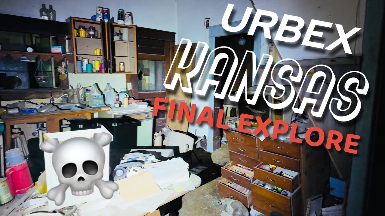 Финал Urbex Kansas | Исследование последнего заброшенного фермерского дома в городе-призраке