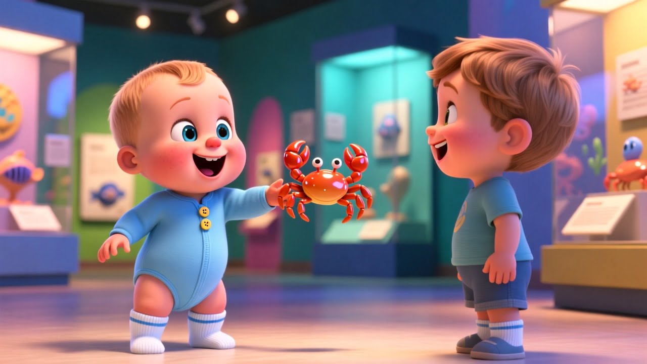 The Ocean Toy Museum | Fun Underwater Song for Kids | Playful Nursery Rhyme