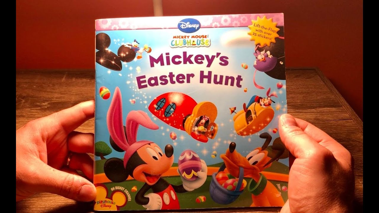 Mickey Mouse Clubhouse ~ Mickey’s Easter Hunt! / kids book read aloud