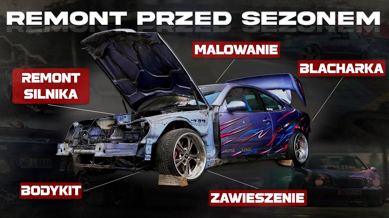 Jak bardzo drift ZNISZCZYŁ MERCEDESA? Przygotowania do sezonu!